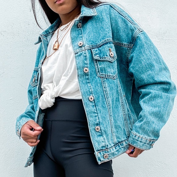 Oversized Denim Jacket - Picture 2 of 3